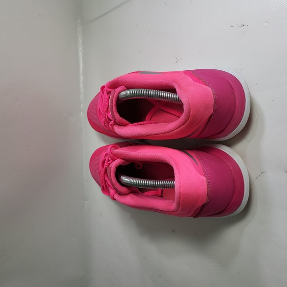 Nike Flex Run 2015 709021-600 Hot Pink Gym Running Trainers Shoes Size 10 - Picture 4 of 6
